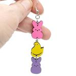 Personalized Bunny & Chick Easter Earrings for Women