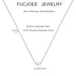 Personalized Silver Initial Necklace for Women