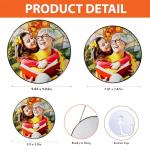 Personalized Grandma Stained Glass Sun Catcher Ornament