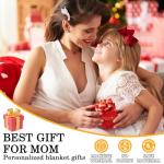 Personalized Mother's Day Blanket for Mom