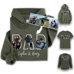 Personalized Dad Hoodie with Custom Photo