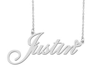 Personalized Silver Heart Name Necklace for Loved Ones
