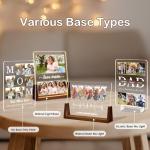 Personalized Light Up Picture Frame for Mom