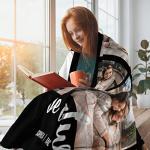 Personalized Photo Blanket Gift for Mom
