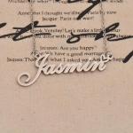 Personalized Silver Heart Name Necklace for Loved Ones