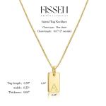 Personalized Gold Initial Necklace for Women