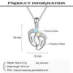 Personalized Birthstone Necklace for New Moms