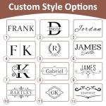 Personalized Leather Toiletry Bag for Men