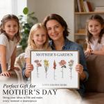 Personalized Birth Month Flower Canvas for Mom