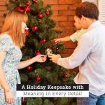 Custom Photo Crystal Christmas Ornaments for Families