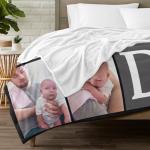 Custom Photo Blanket for Dad - Perfect Gift