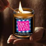 Funny 50th Birthday Lavender Scented Candle Gift