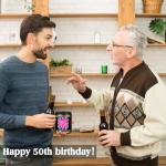 Funny 50th Birthday Lavender Scented Candle Gift