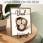 Custom Wooden Sign for Baseball Dad Gifts