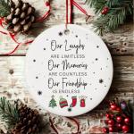 Best Friend Christmas Ornament – Double-Sided Keepsake