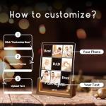 Personalized Picture Frame for Dad's Special Day