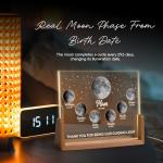Personalized Moon Phase Night Light for Mom