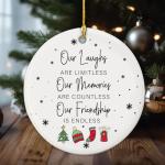 Best Friend Christmas Ornament – Double-Sided Keepsake