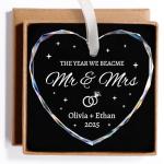 Personalized Wedding Ornament for Couples 2025