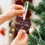 Personalized Wedding Ornament for Couples 2025