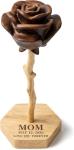 Personalized Wooden Rose Keepsake for Mom & Grandma