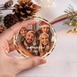Personalized Family Photo Christmas Ornaments 2025