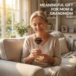 Personalized Wooden Rose Keepsake for Mom & Grandma