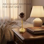 Personalized Wooden Rose Keepsake for Mom & Grandma