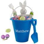 Personalized Blue Easter Sand Pail & Shovel Set