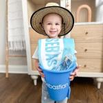 Personalized Blue Easter Sand Pail & Shovel Set