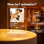 Personalized Spotify Song Plaque Photo Frame