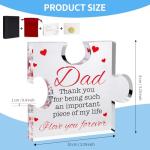 Personalized Engraved Acrylic Plaque for Dad