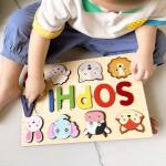 Personalized Name Puzzle for Kids - 1st Birthday