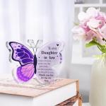 Engraved Butterfly Plaque Gift for Daughter-in-Law