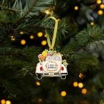 Personalized 2026 Newlywed Christmas Ornament