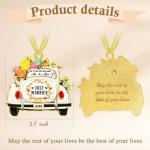 Personalized 2026 Newlywed Christmas Ornament