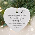 Sympathy Memorial Ornament for Loving Remembrance