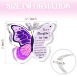 Engraved Butterfly Plaque Gift for Daughter-in-Law