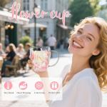 Personalized Double Walled Glass Coffee Mugs