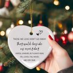 Sympathy Memorial Ornament for Loving Remembrance