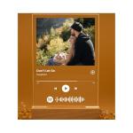 Personalized Acrylic Music Plaque for Loved Ones