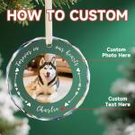 Personalized Pet Memorial Ornament for Dog or Cat