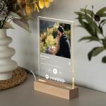 Personalized Acrylic Music Plaque for Loved Ones