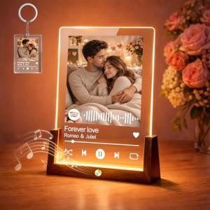 Personalized Spotify Plaque and Light Up Frame