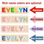 Personalized Name Puzzle for Kids - 1st Birthday