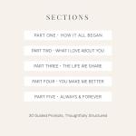 What I Love About You Fill-In Journal