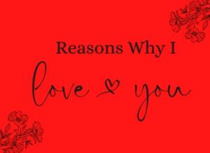 Reasons I Love You Fill-In-The-Blank Book