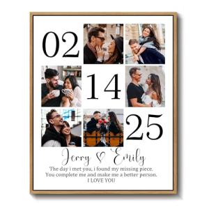 Personalized Couple Canvas for Special Occasions