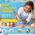 Deluxe 164-Piece Cake Decorating Kit