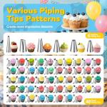 Deluxe 164-Piece Cake Decorating Kit